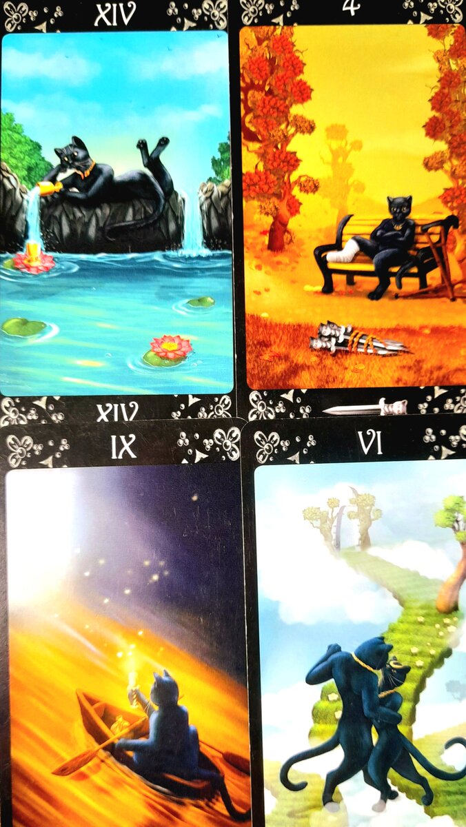 Расклад на 4 карты