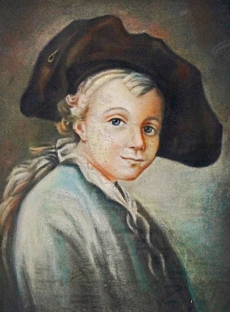 Александр Суворов в детстве.