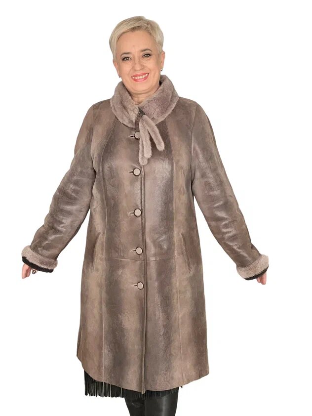 Реконструкция дубленки. Ателье Ирины Берзиной.