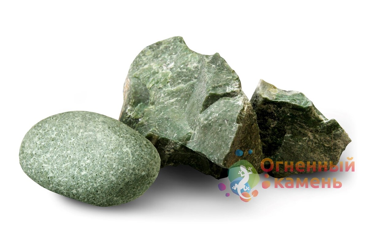 Жадеит шлифованный и колотый