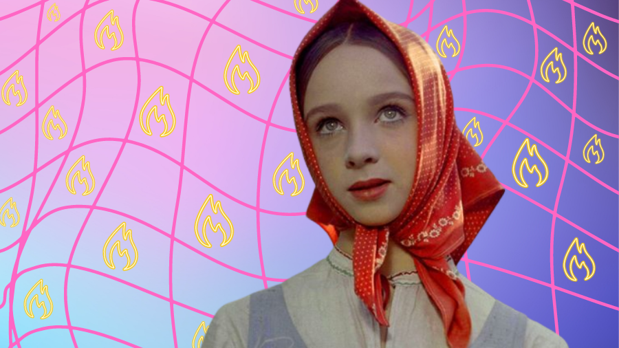 Очень красивая девочка. Жаль, что это всё, чем её наделили авторы