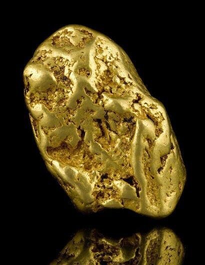 Кусок золота. Источник: Pinterest