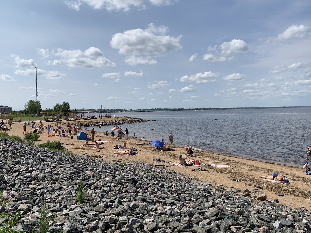 Песчаный пляж