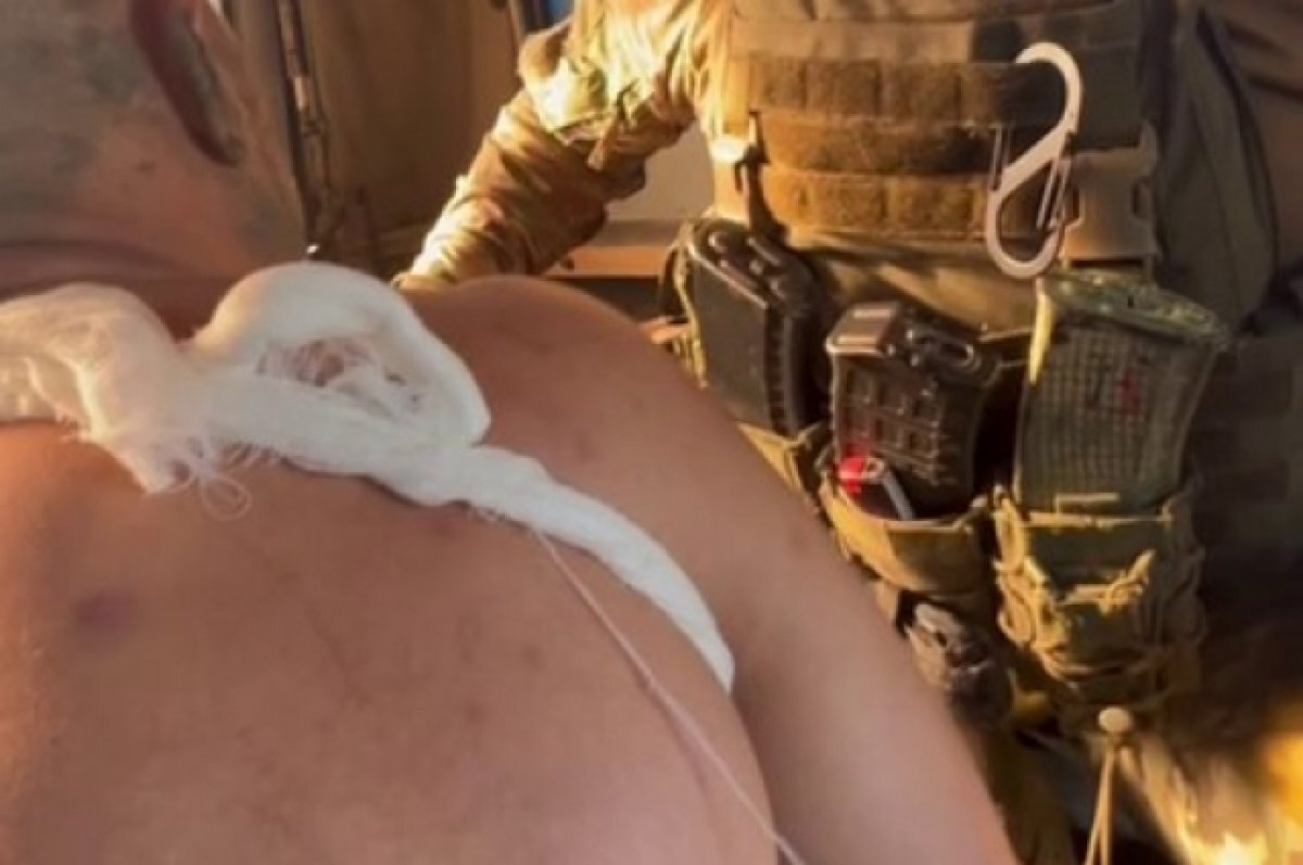    Крымские разведчики спасли брошенного сослуживцами бойца ВСУ