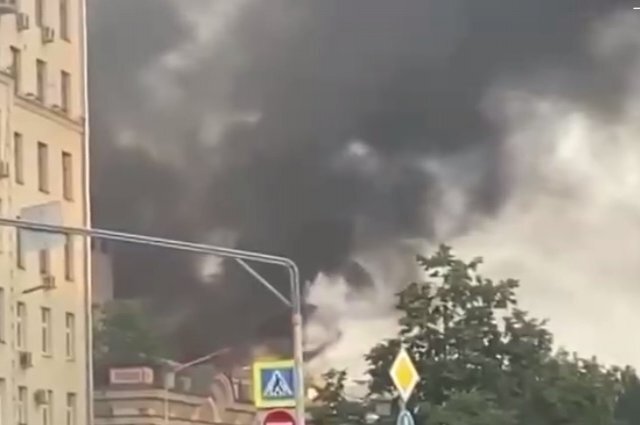    Что известно о пожаре на крыше ресторана «Турандот» в Москве?