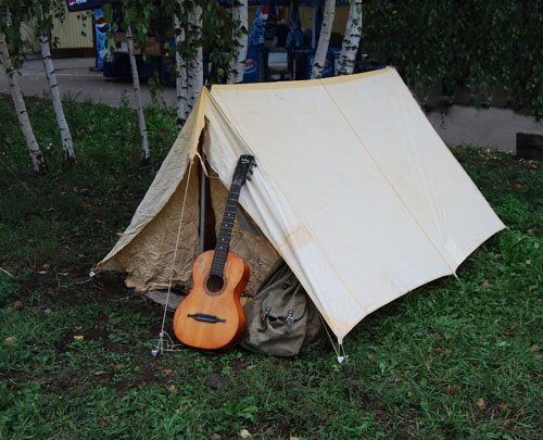 Походы в СССР С палатками