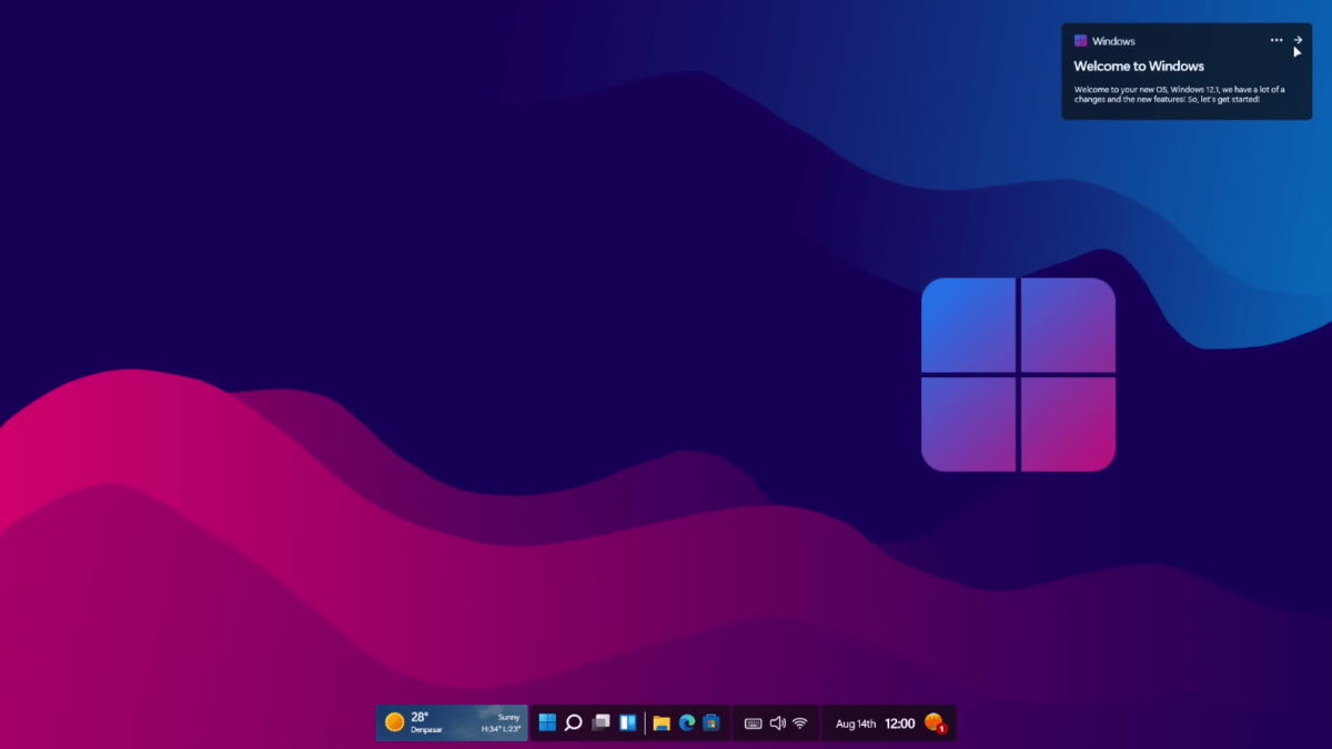 Картинка windows 12