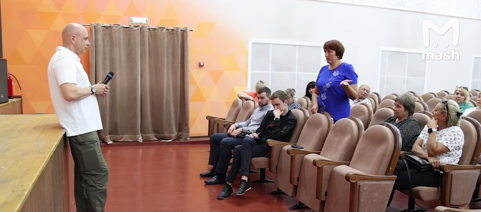 На встрече с учителями