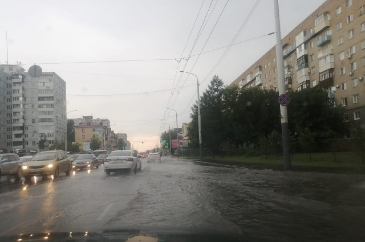    Работа курорта Манжерок в Республике Алтай остановилась из-за мощного ливня