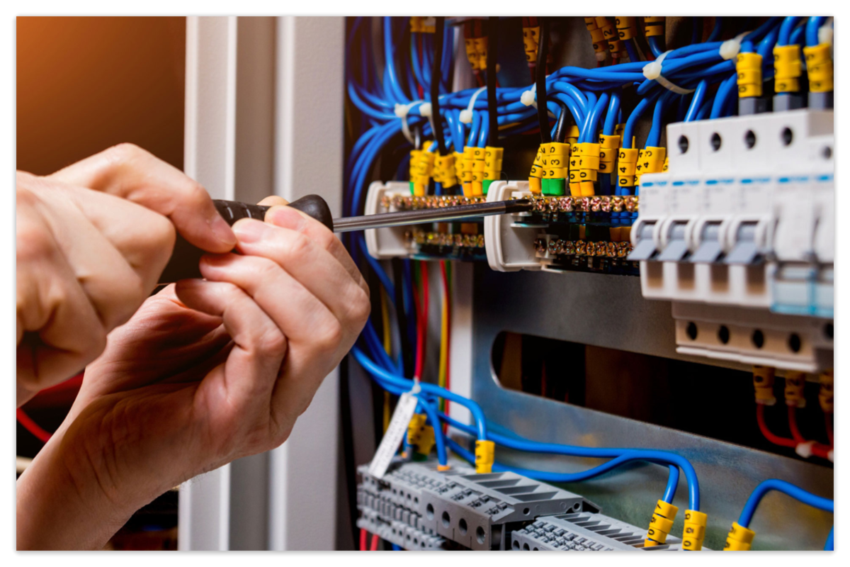 Электромонтажные работы.