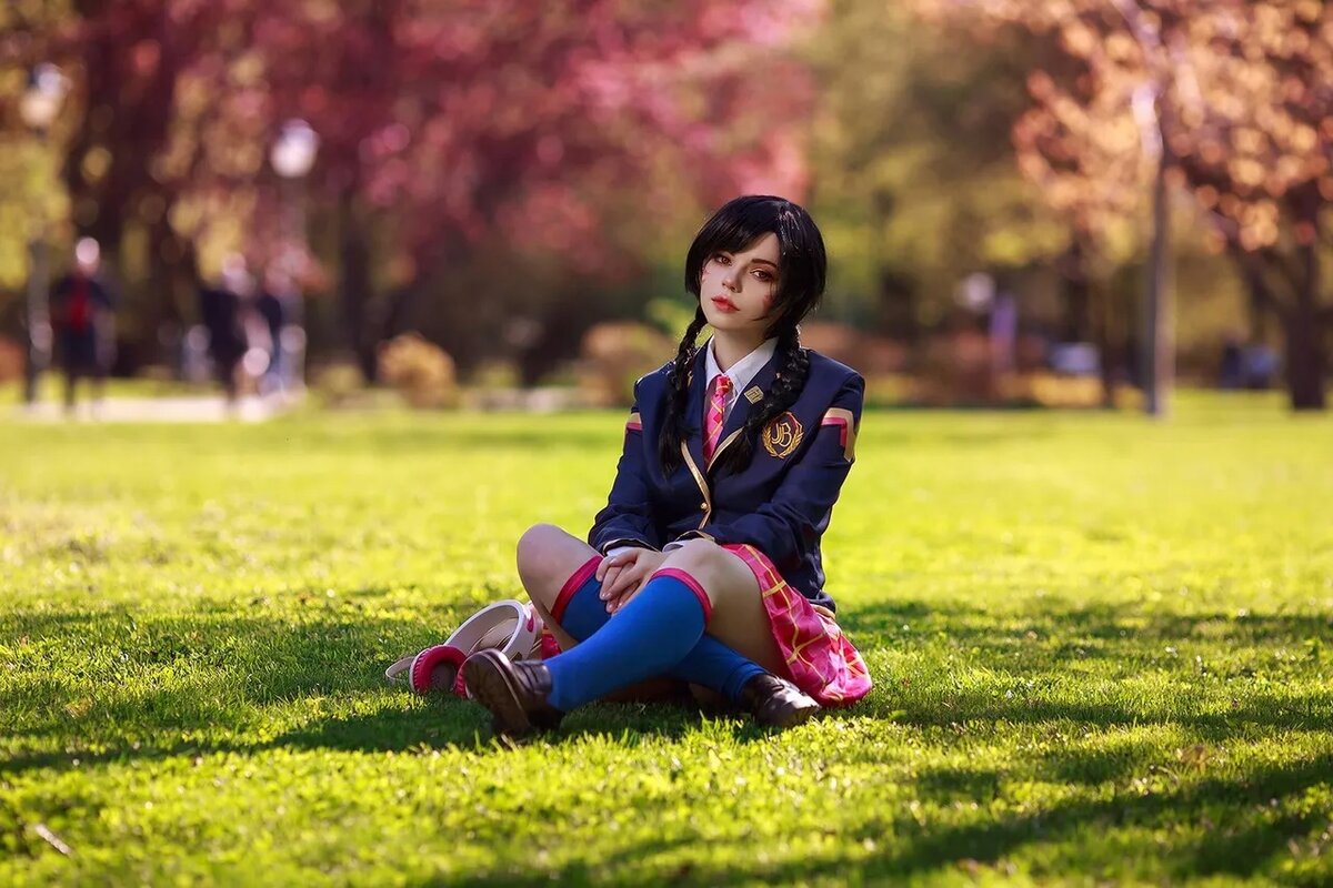 Косплей на D.Va из Overwatch. Косплеер: Ирина Штольц. Фотограф: Milligan Photo. Источник: социальные сети модели   📷