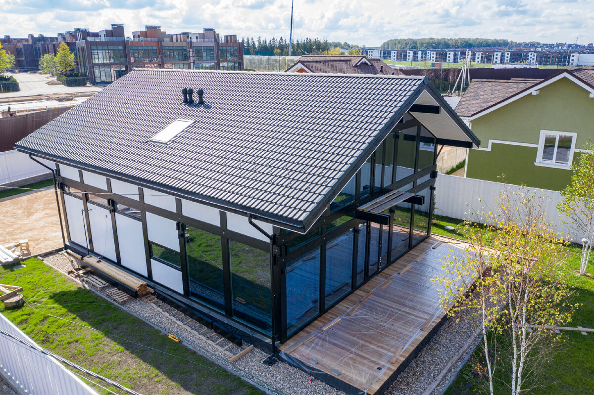 Дом в стиле фахверк от компании «NOEX HOME»