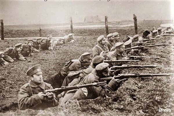 На передовой. Гражданская война. Источник: sotnia.ru