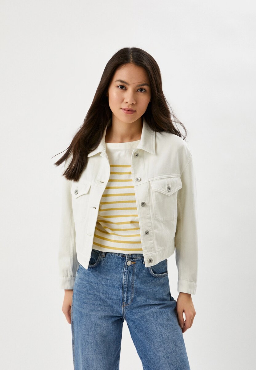 Джинсовая куртка Uniqlo. Фото с сайта Lamoda