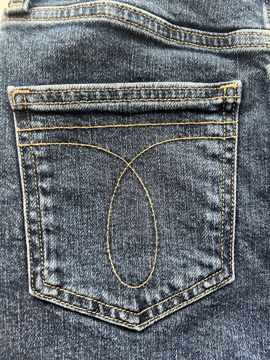 Calvin klein deals jeans pocket design