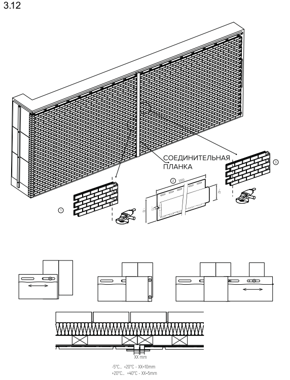 Монтаж фасадных панелей: особенности установки