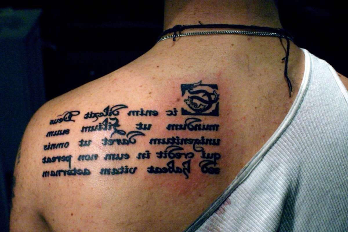 Латинские надписи с переводом для татуировки