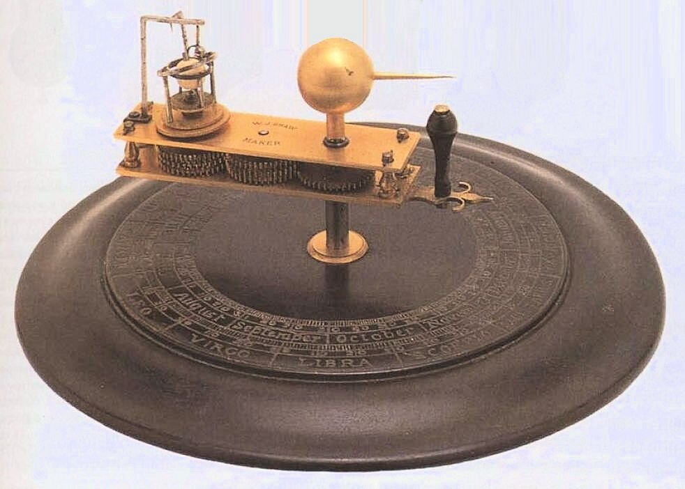 Планетарий. Джон Шоу, Ланкашир. Около 1868 г.