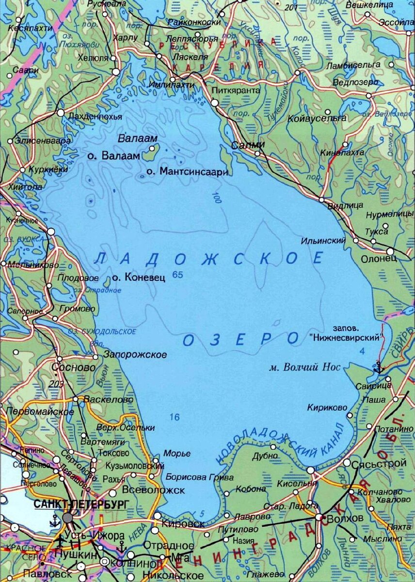 что есть на дне ладожского озера