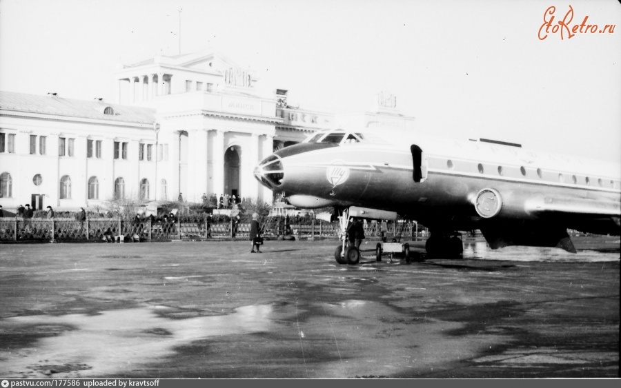 
Аэропорт Минск-1.
