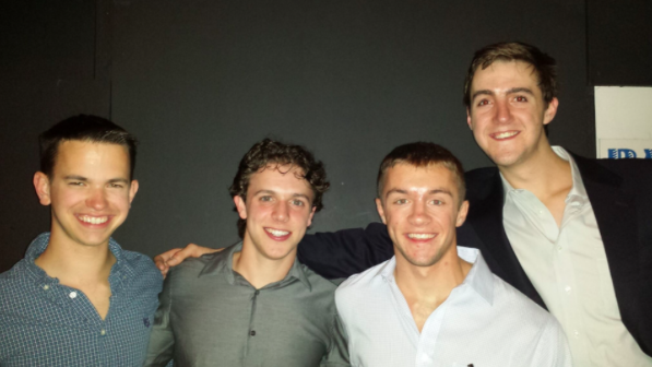 Райан Бреслоу, Мэтт Райалс, Пэт Бриггс и Джон Бэкус