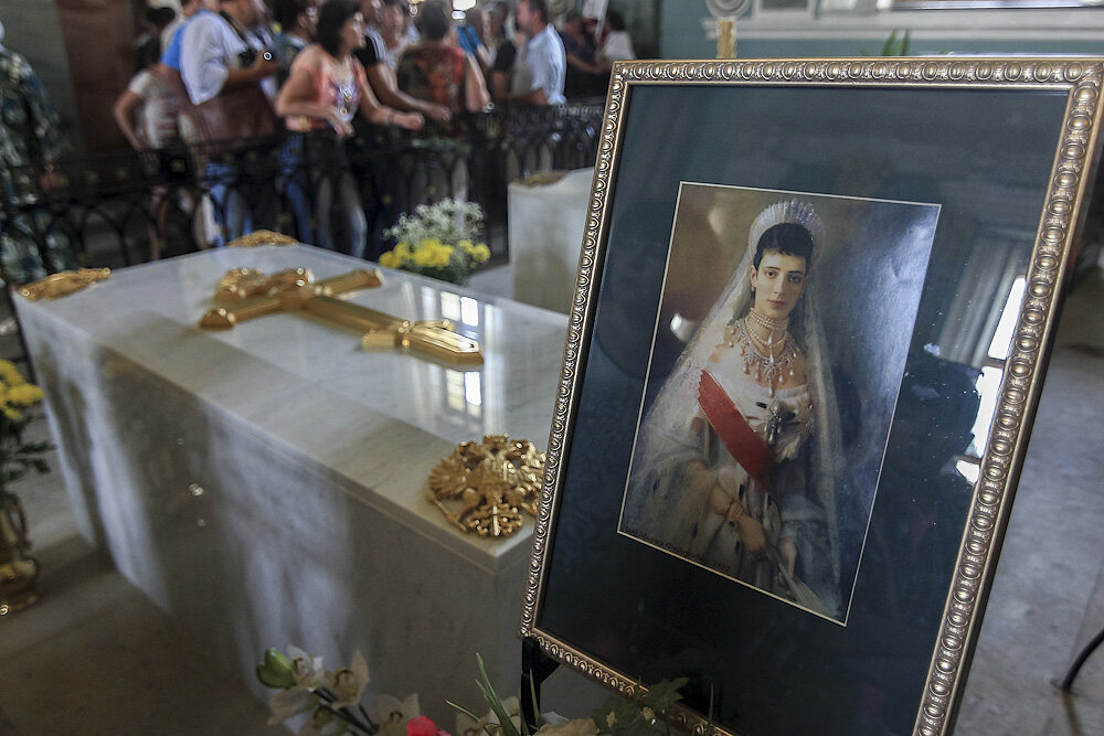 Где похоронена екатерина 2 фото