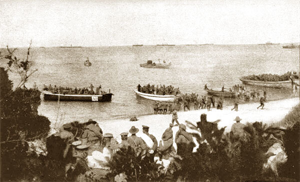 Войска Австралии в Галлиполи 