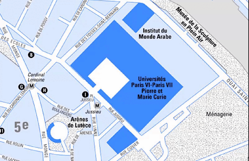 Казимир Малевич. Супрематическая композиция | План квартала в Париже