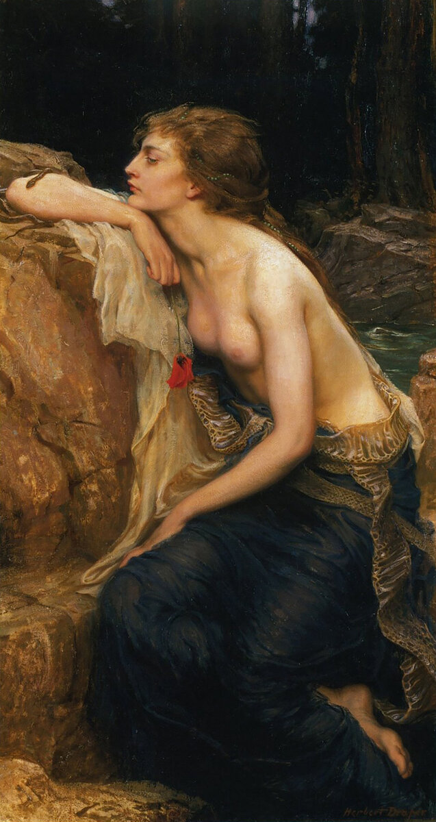 Ламия — Герберт Дрейпер, 1909