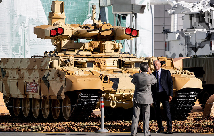 Боевая машина огневой поддержки "Терминатор" на форуме "Армия-2018" © Сергей Бобылев/ТАСС