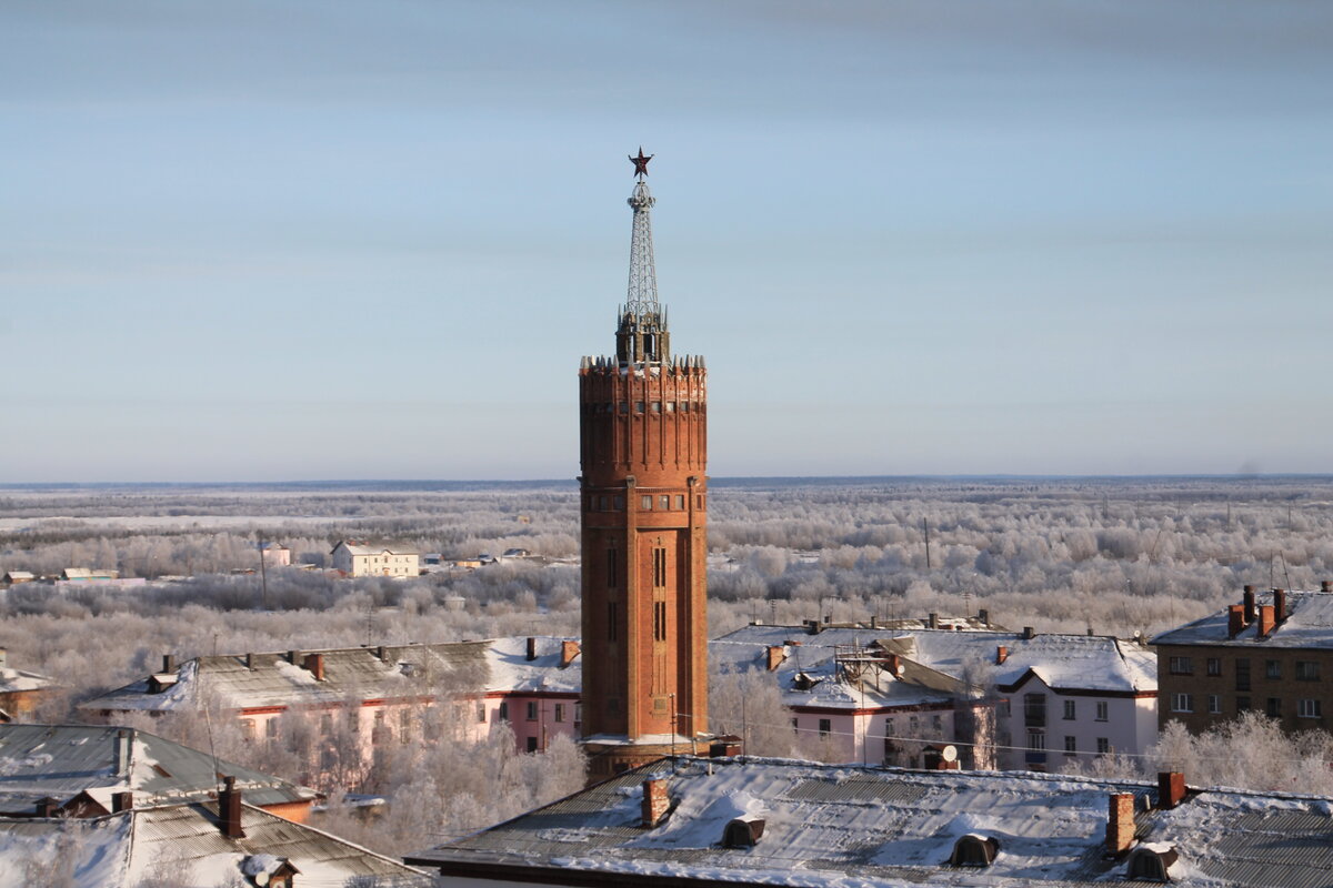 Фото города инта республика коми