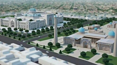  Проект Центра исламской цивилизации. Иллюстрация с сайта Mytashkent.uz