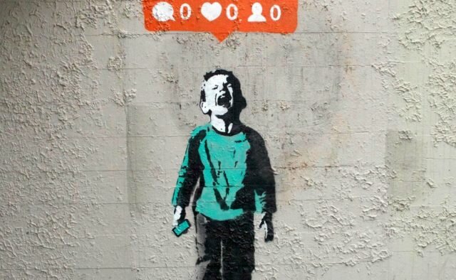 Граффити Nobody Likes Me в Ванкувере, Канада