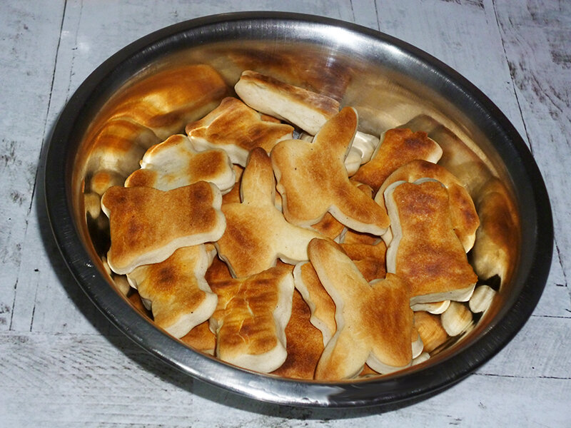 Печенье на сковороде