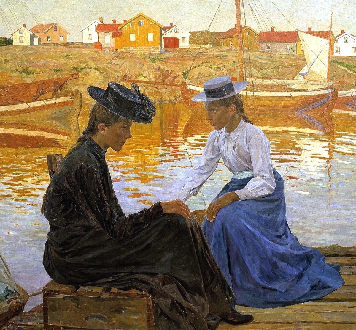 Carl Wilhelmson (1866-1928), "Залив"