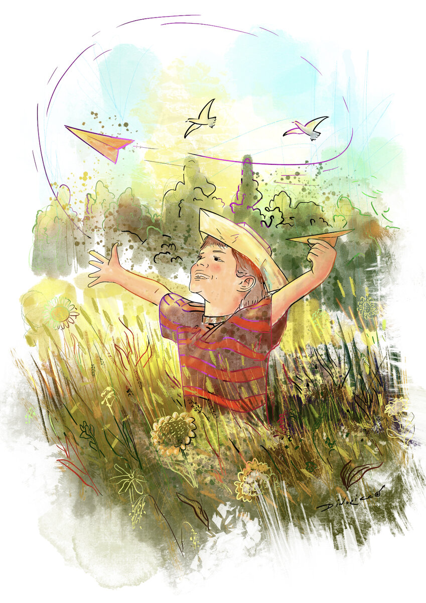 Художник Dinur Alimkulov | https://illustrators.ru/illustrations/1310110