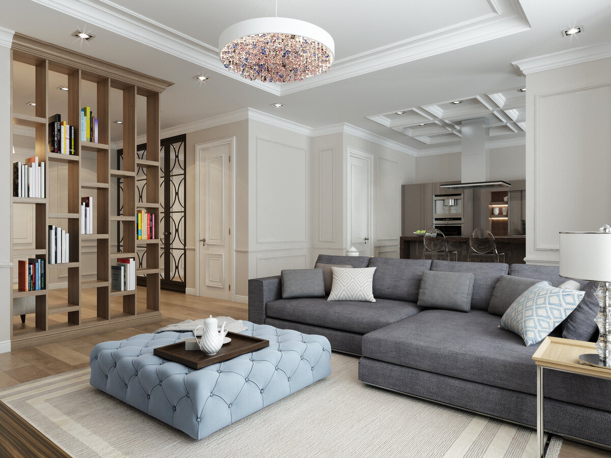 Дизайн квартиры в ЖК "Каменноостровская коллекция"
