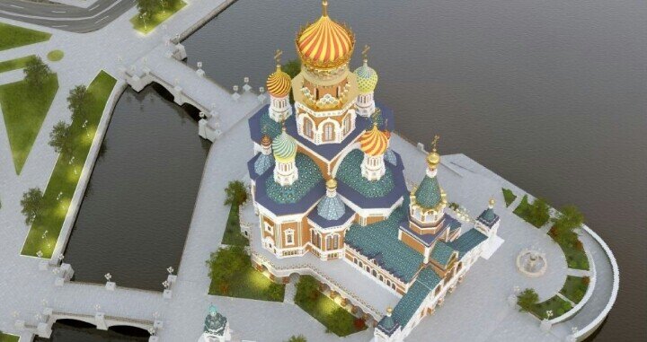 Проект храма:)