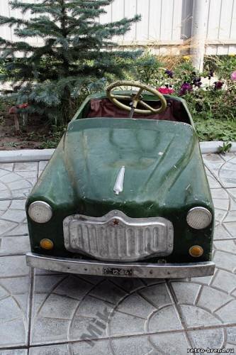     Очень редкая педальная "Победа". Фото сайта www.retro-brend.ru