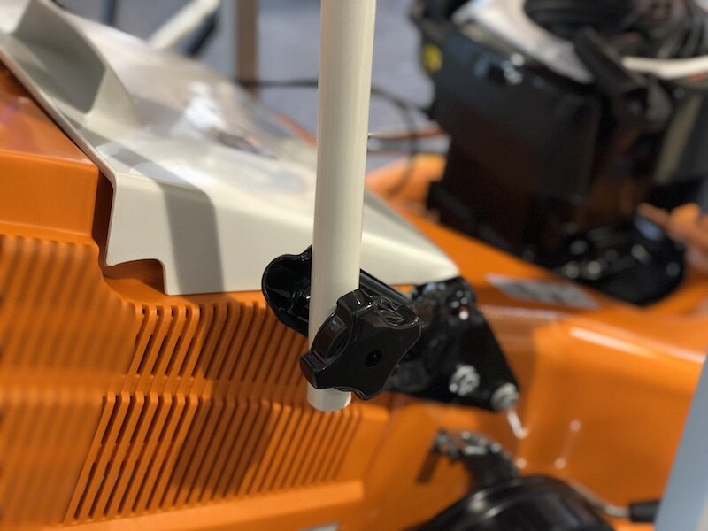 Эргономичный пластиковый травосборник газонокосилки