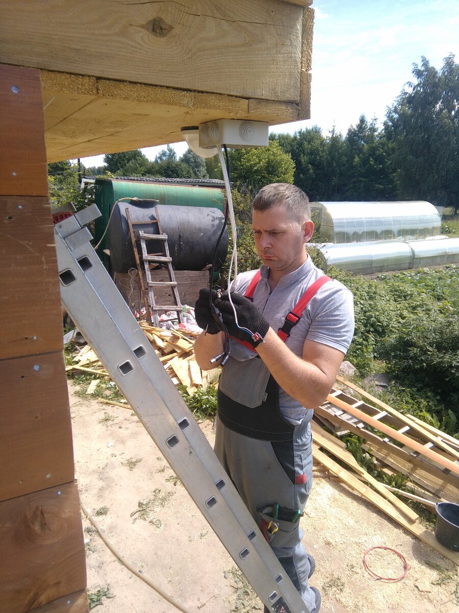 Монтаж системы видеонаблюдения