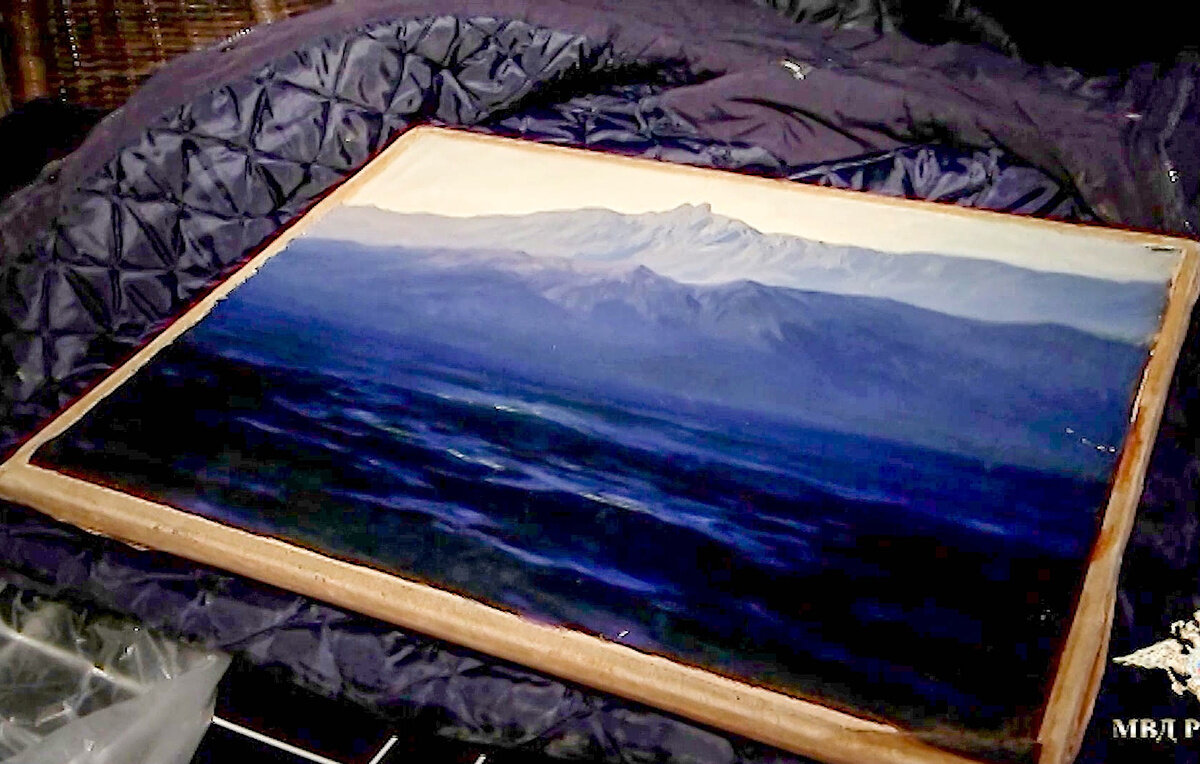 Найденная картина Архипа Куинджи "Ай-Петри. Крым"