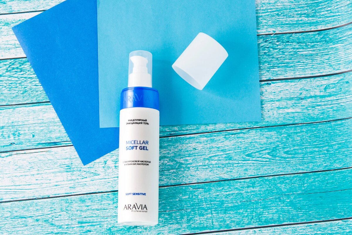 Мицеллярный гель Micellar Soft Gel очистит кожу перед шугарингом или полимерным ваксингом