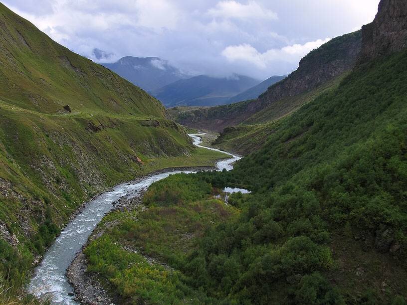 Река терек фото