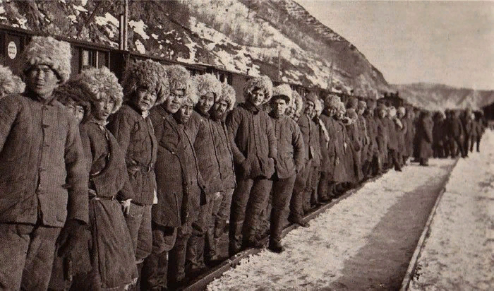 Дикая казачья дивизия атамана Семёнова  и  фон Унгерна. Фото неизвестного  фотокора.