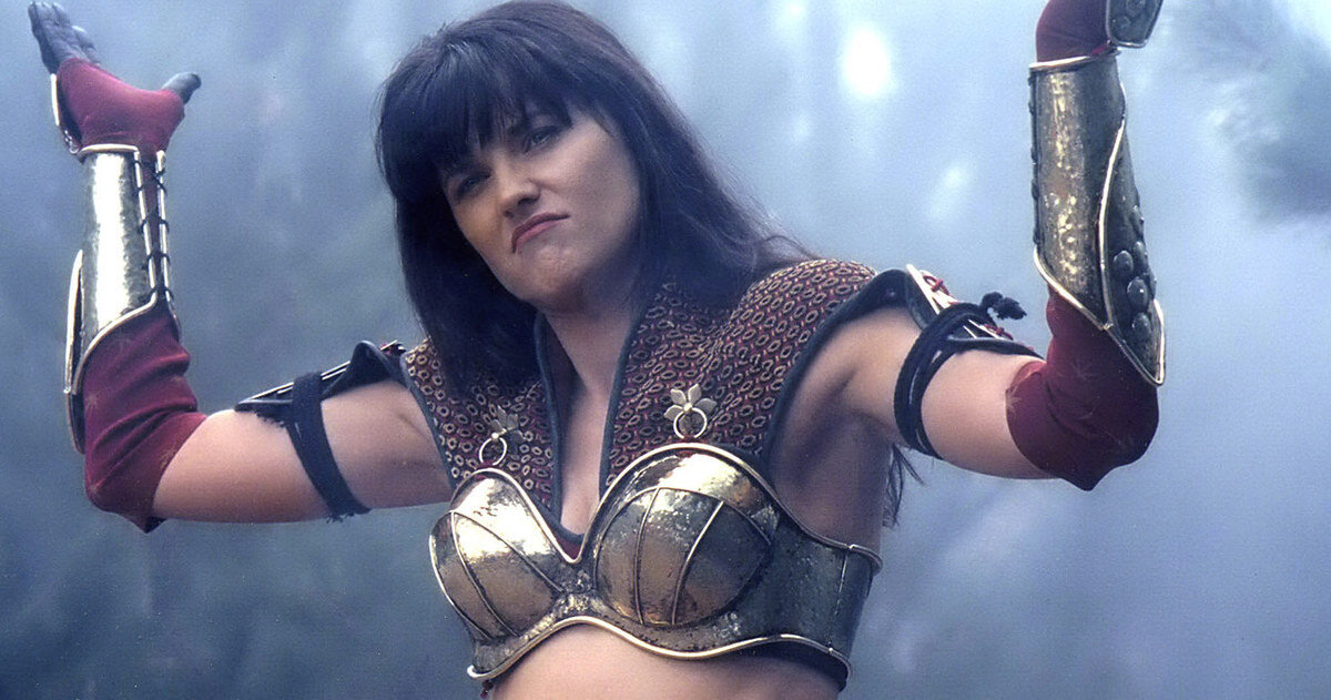 Ксена - принцесса-воин / Зена: королева воин /  Xena: Warrior Princess . Изображение взято из открытых источников в сети интернет