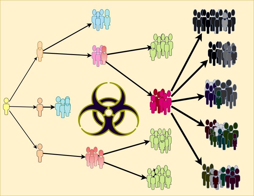 Только изоляция людей друг от друга сможет прекратить распространение вируса