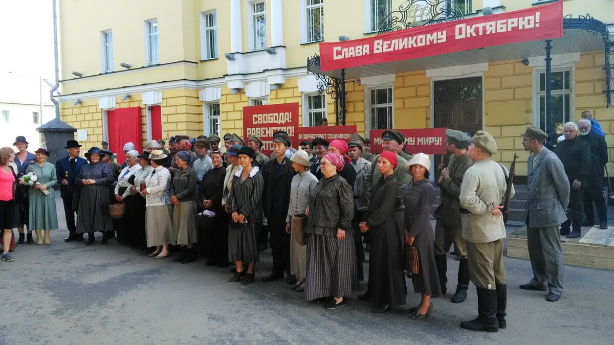 Съёмки сериала "Ростов"(2019)