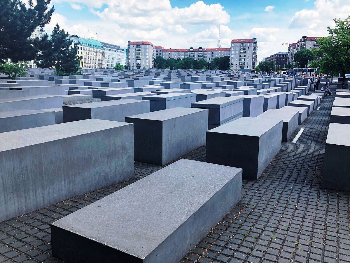 памятник холокосту в берлине