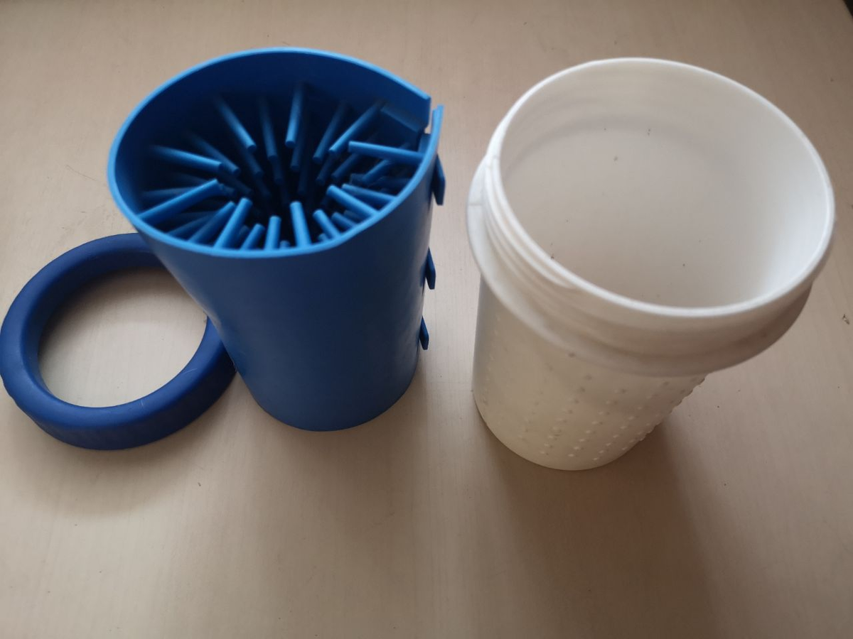 Так лапомойка выглядит в разборе